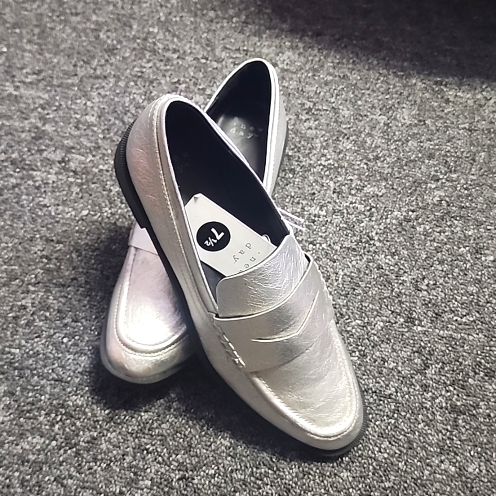 Silver Bernadette Loafers A New Dat